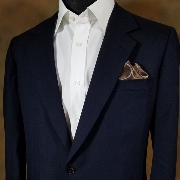 100% Silk Bronze Stitch Circles Pre-Folded Pocket Square Insert - Picture 2 of 8